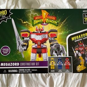 SOLD!! Mighty Morphin Power Rangers Megazord Lego Compatible BINB